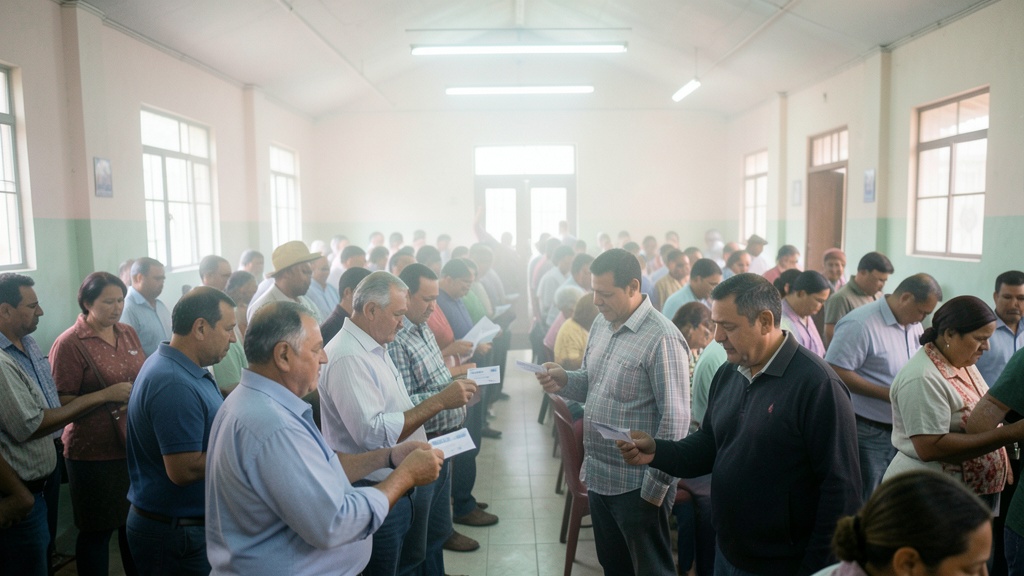 1200 campesinos de Lomas de Sargentillo reciben carnés del Seguro Social