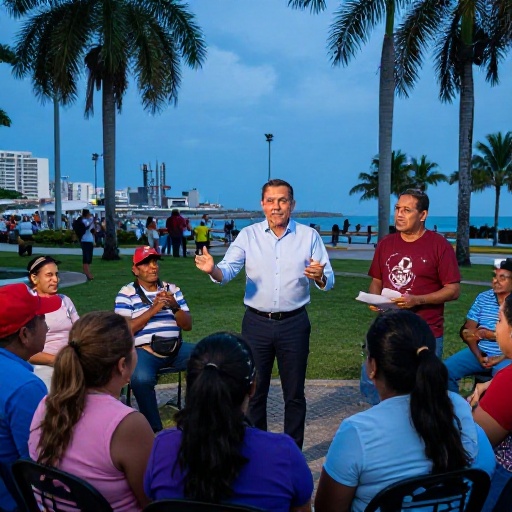 César Pérez apuesta por rostros nuevos y sector productivo para la Prefectura del Guayas