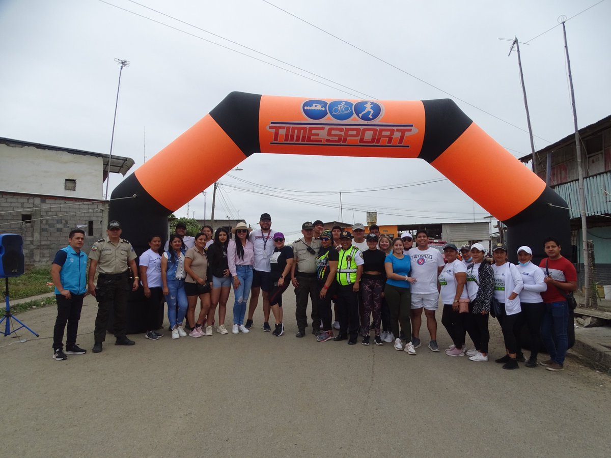 Caminata 5K por la salud integral se realizó en Lomas de Sargentillo