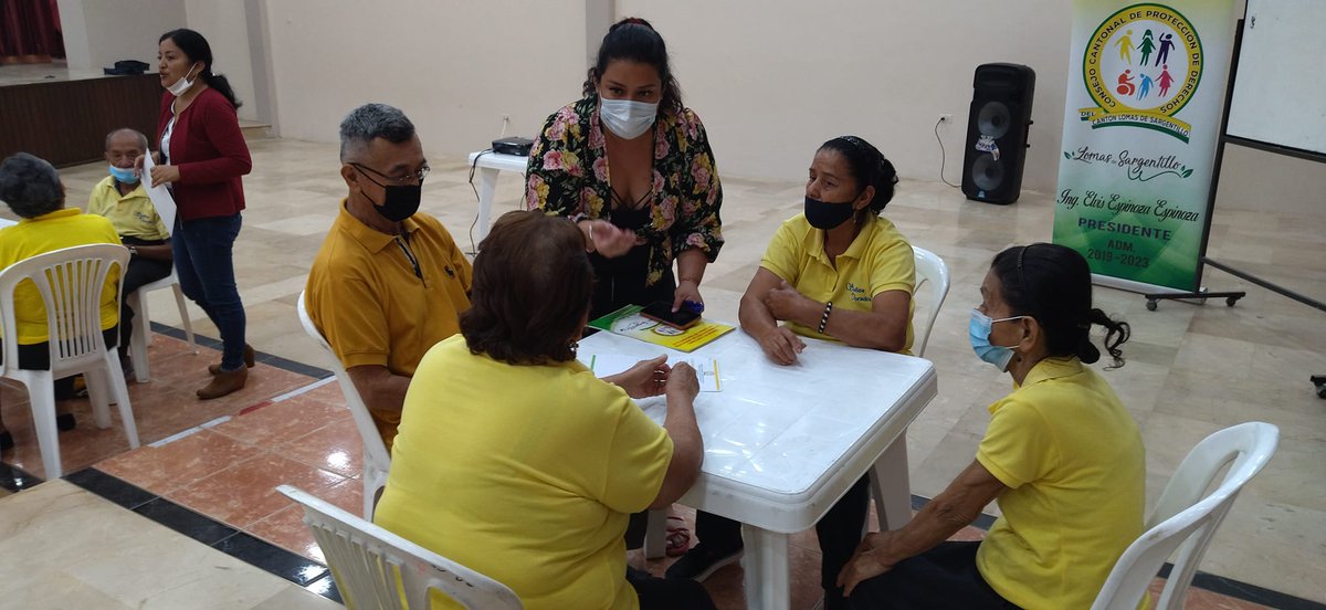 Lomas de Sargentillo abre inscripción para el Consejo Consultivo de Adultos Mayores