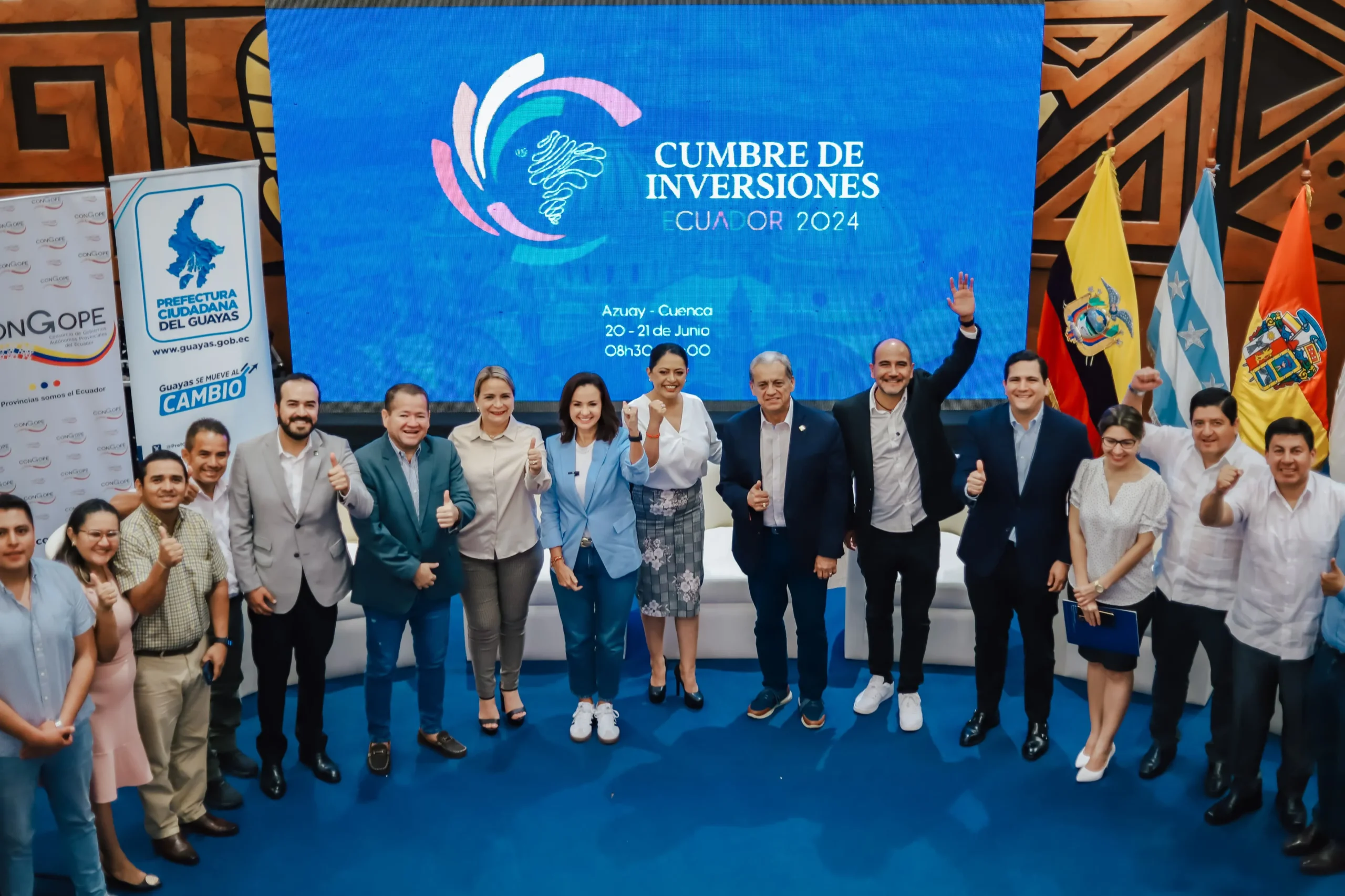 Prefectura del Guayas impulsa Cumbre de Inversiones 2024 para atraer US$3.200 millones