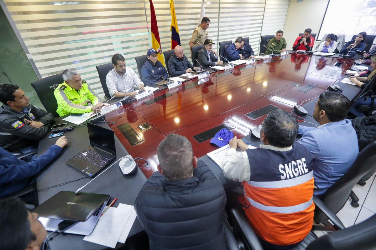 COE Guayas coordina con entidades nacionales rehabilitación post-sismo