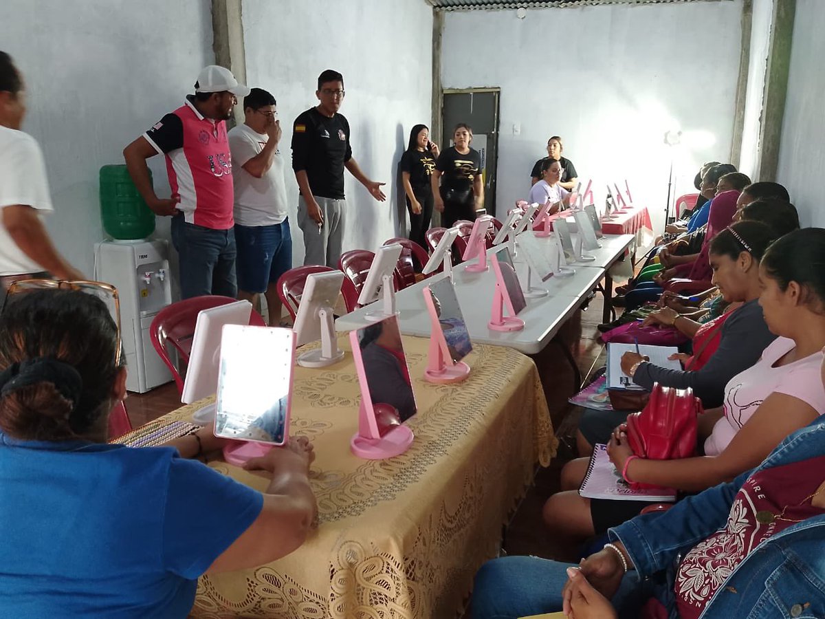 Alcaldía de Daule ofrece formación técnica para mujeres en Los Lojas