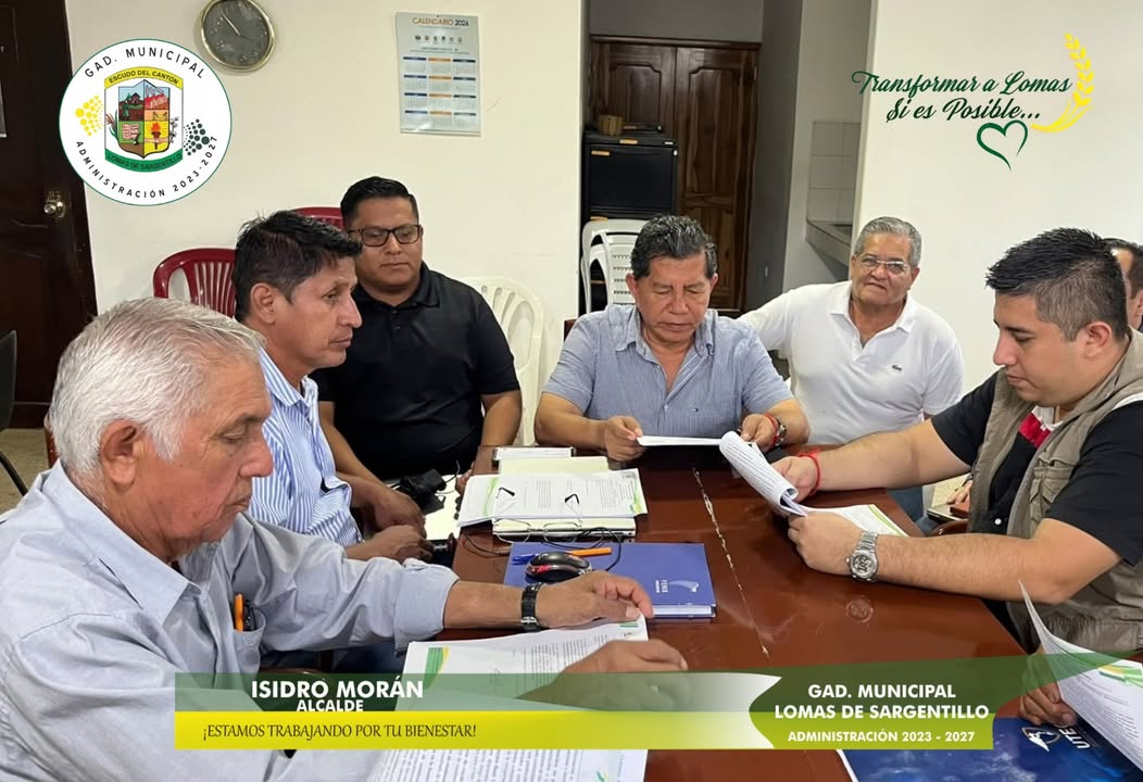Concejo de Lomas de Sargentillo aprueba ordenanza para regular el mercado municipal