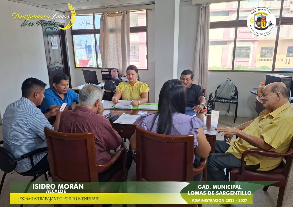 Concejo de Lomas de Sargentillo aprueba fraccionamiento de solar municipal en Los Guayacanes