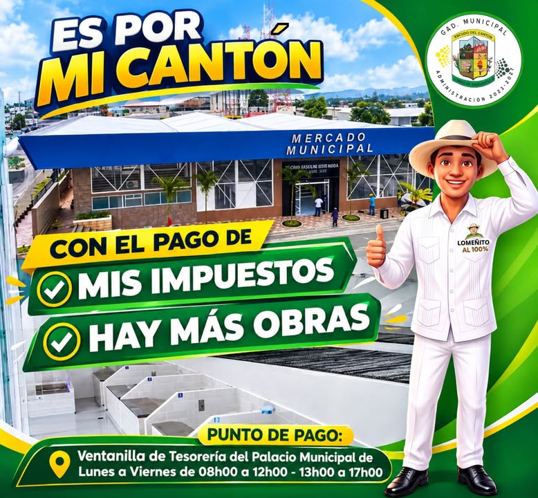 GAD Lomas de Sargentillo reafirma su compromiso con la obra pública y el servicio ciudadano