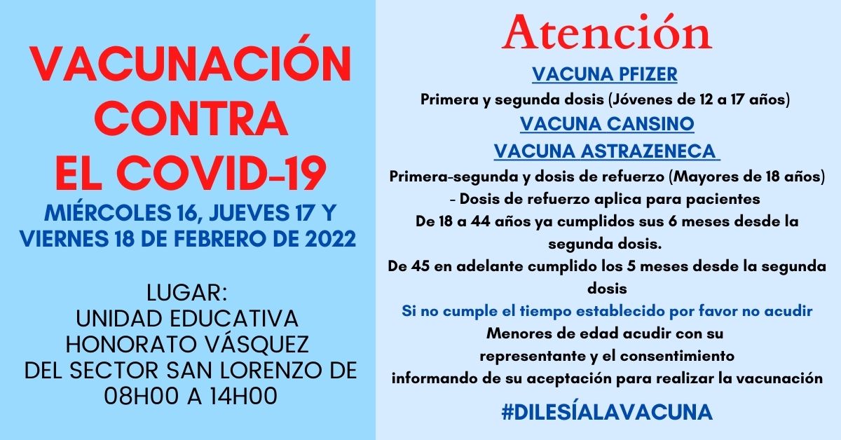 San Lorenzo tendrá jornada masiva de vacunación contra el covid en febrero